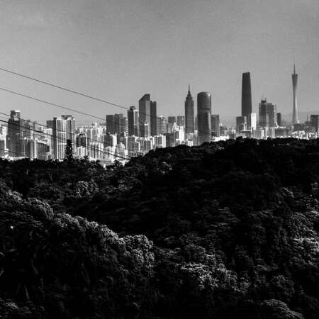 <p>A view of the high-rise district of Guangzhou (Canton), China's main southern city.</p>