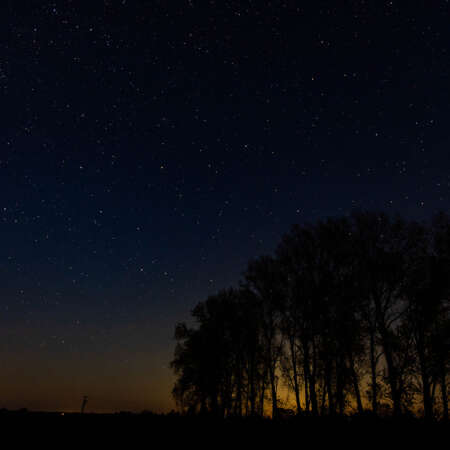 <p>The starry night near Parey.<br /></p>