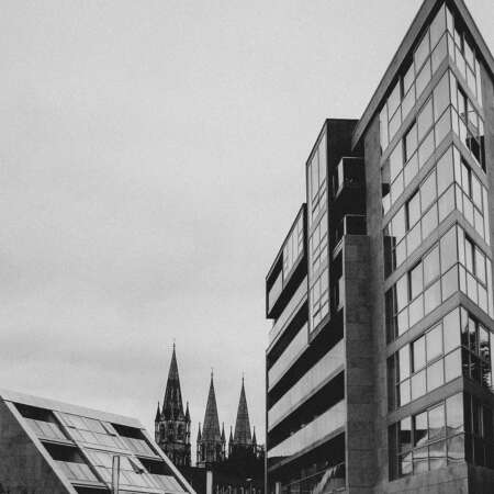 <p>An interplay of triangles from the 19th and 21st centuries in Cork.</p>