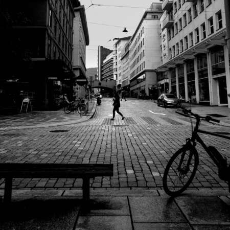 <p>A morning on Strandgaten in Bergen.</p>