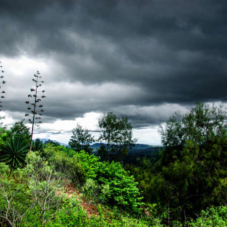 <p>A view of the fast-changing rainy season weather, somewhere in the Timorese central highlands.</p>
