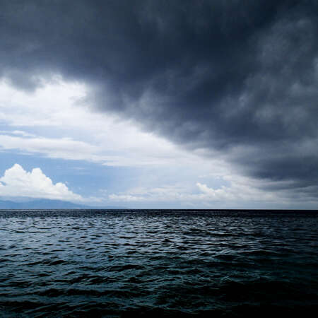 <p>Timor-Leste's rainy season delivers another dramatic sky out of the blue, this time at Jesus Backside Beach – so named for being behind the large statue of Christ that overlooks Dili's seafront. These clouds emerged suddenly and with tremendous rain moments later, before dissipating just as quickly as they'd arrived.</p>